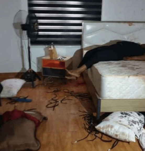 Crime scene photos of Lekki couple murder and suicide released (See ...